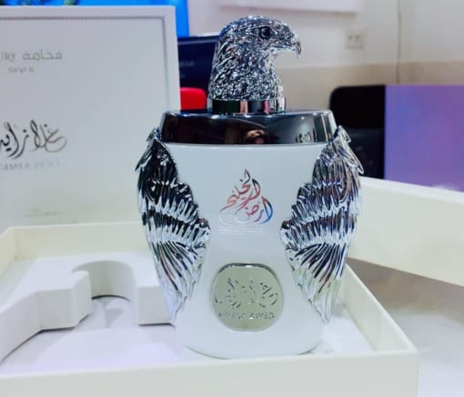 Nước hoa Dubai Đại bàng trắng Ghala Zayed Luxury Silver 4