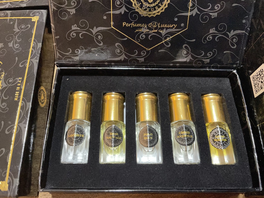 Set 5 mùi tinh dầu Dubai mini cho nam đẳng cấp